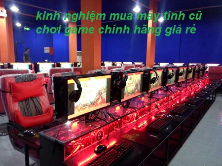 mua máy tính cũ chơi game giá rẻ