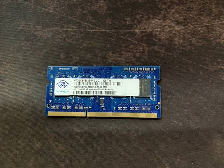 ram ddr3 2g buss 1600 laptop