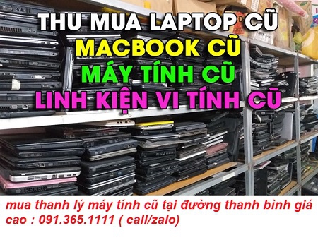 thu mua máy tính cũ tại đường thanh bình