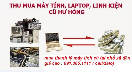 mua thanh lý máy tính cũ tại phố xã đàn