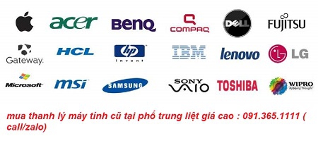 thu mua máy tính cũ tại phố trung liệt giá cao