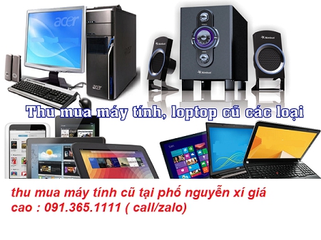 thu mua máy tính cũ tại nguyễn xí