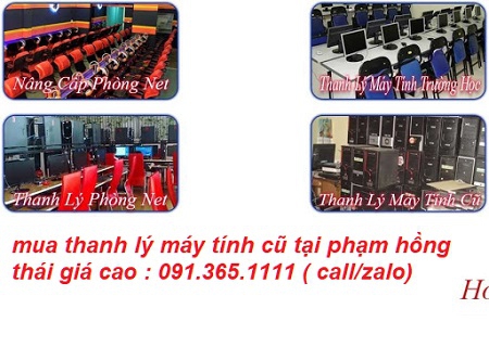 mua thanh lý máy tính cũ tại phạm hồng thái