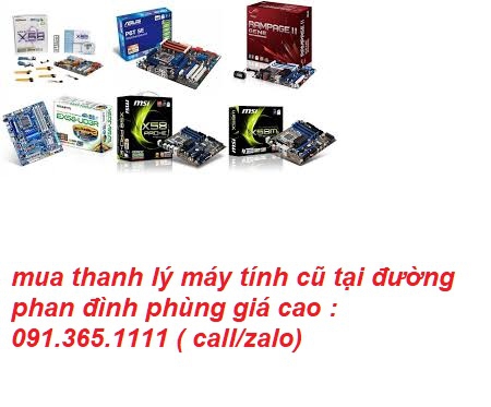 thu mua máy tính cũ tại đường phan đình phùng giá cao