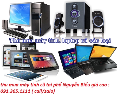 mua thanh lý máy tính cũ tại phố Nguyễn Biểu giá cao