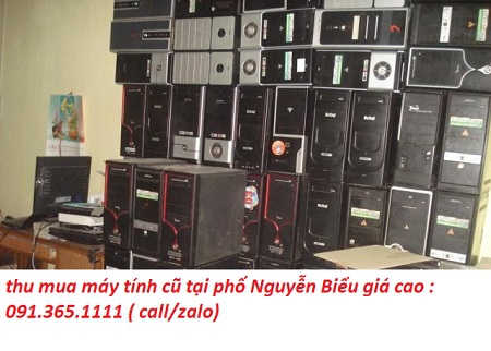 thu mua máy tính cũ tại phố Nguyễn Biểu