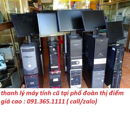thu mua máy tính cũ tại phố đoàn thị điểm giá cao
