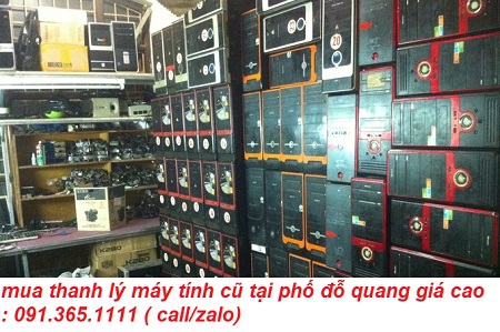 thu mua máy tính cũ tại phố đỗ quang giá cao