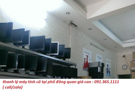 thu mua máy tính cũ tại phố đông quan giá cao