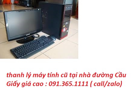 thu mua máy tính cũ tại nhà đường Cầu Giấy