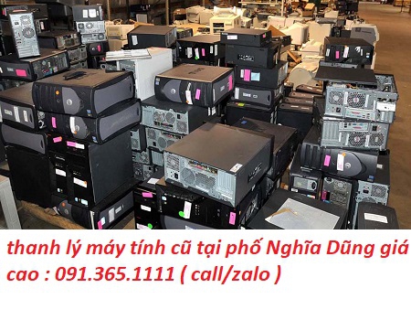 thanh lý máy tính cũ tại phố Nghĩa Dũng