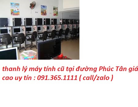 thu mua máy tính cũ tại đường Phúc Tân