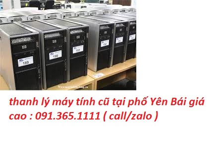 thanh lý máy tính cũ tại phố Yên Bái