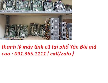 thu mua máy tính cũ tại phố Yên Bái uy tín