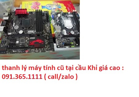thanh lý máy tính cũ tại cầu Khỉ