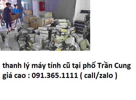thu mua máy tính cũ tại phố Trần Cung