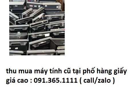 thu mua máy tính cũ tại phố hàng giấy