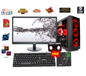 Bộ PC cũ H61/I5 3470/RAM 8G/HDD 1000G/GTX 750TI/24in