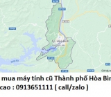 Thu mua máy tính cũ tại Thành phố Hòa Bình 0913651111