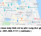 Thu mua máy tính cũ tại phố vọng đức giá cao nhất 0913651111