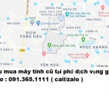 Thu mua máy tính cũ tại phố dịch vọng giá cao nhất 0913651111