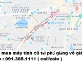 Thu mua máy tính cũ tại phố giảng võ giá cao nhất 0913651111