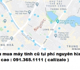 Thu mua máy tính cũ tại phố nguyên hồng cao nhất 0913651111