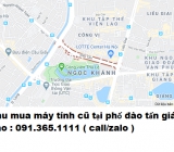 Thu mua máy tính cũ tại phố đào tấn cao nhất 0913651111