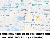 Thu mua máy tính cũ tại quang trung giá cao nhất 0913651111 