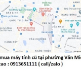 Thu mua máy tính cũ tại phường Văn Miếu 0913651111