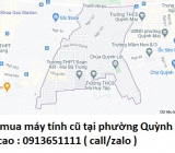 Thu mua máy tính cũ tại phường Quỳnh Mai 0913651111
