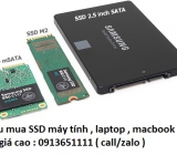 Thu mua SSD giá cao 