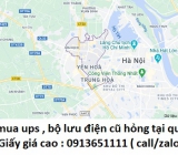 Thu mua UPS , bộ lưu điện cũ hỏng tại quận Cầu Giấy 0913651111