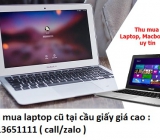 Thu mua laptop cũ tại Cầu Giấy