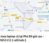 Thu mua laptop cũ tại Phú Đô 0913651111