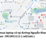 Thu mua laptop cũ tại đường Nguyễn Khang 0913651111