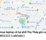 Thu mua laptop cũ tại phố Thọ Tháp 0913651111