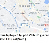 Thu mua laptop cũ tại phố Vĩnh Hồ 0913651111
