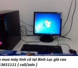 Thu mua máy tính cũ tại Bình Lục giá cao 0913651111