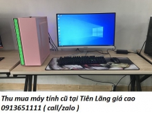 Thu mua máy tính cũ tại Tiên Lãng giá cao 0913651111 