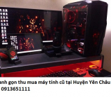 Nhanh gọn thu mua máy tính cũ tại Huyện Yên Châu giá cao