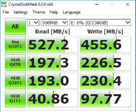 ổ cứng ssd lexar 240g chính hãng